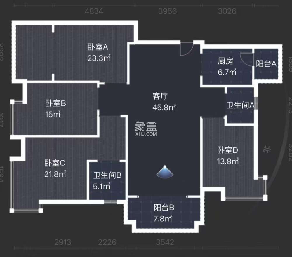 磐龙生态社区  4室2厅2卫    50.0万