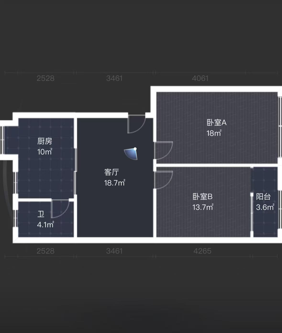 建设村 2室2厅1卫 18.8万 建设村 2室2厅1卫 18.8万室内图