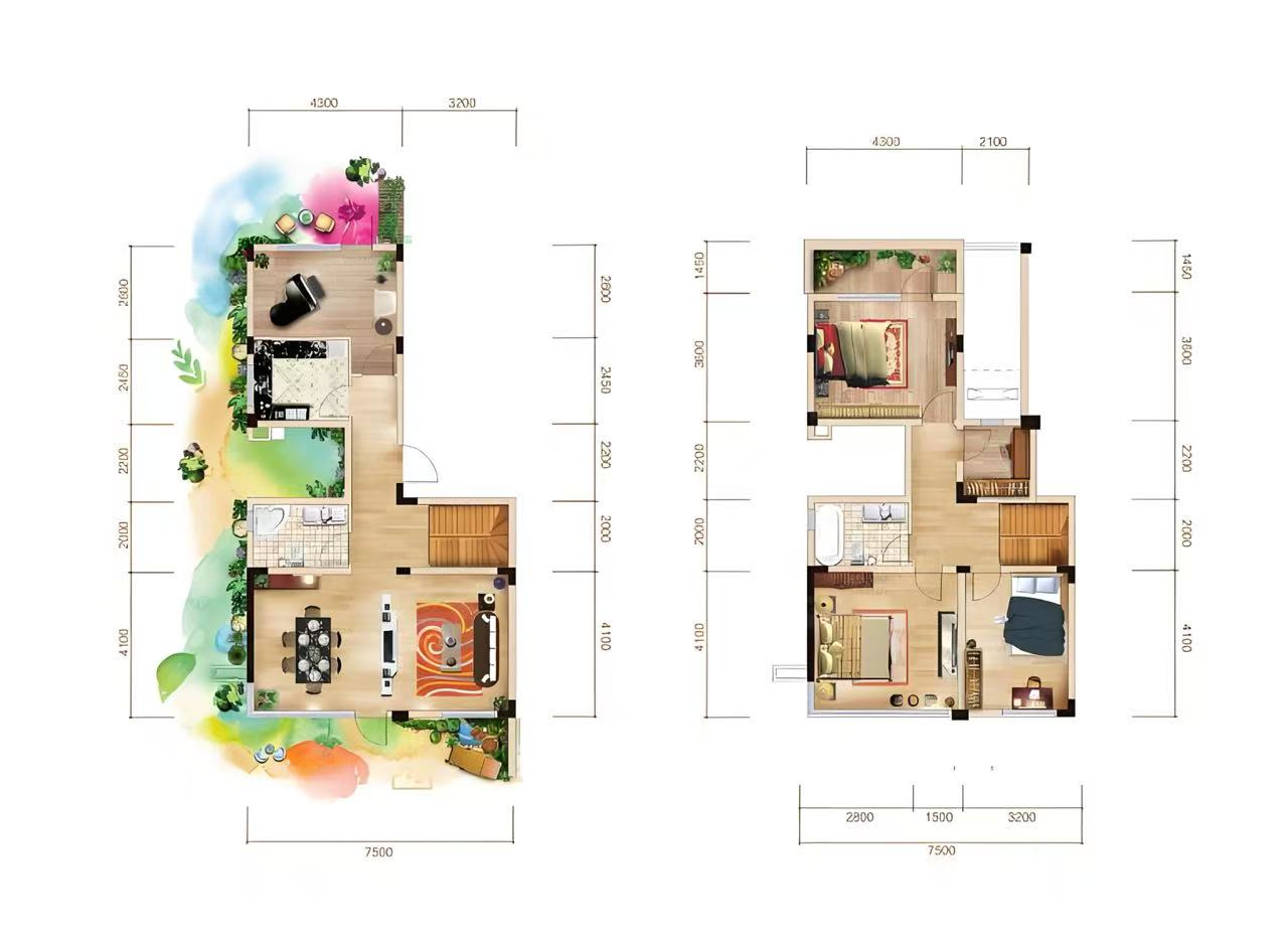 当代尚品苑  4室2厅2卫    150.0万