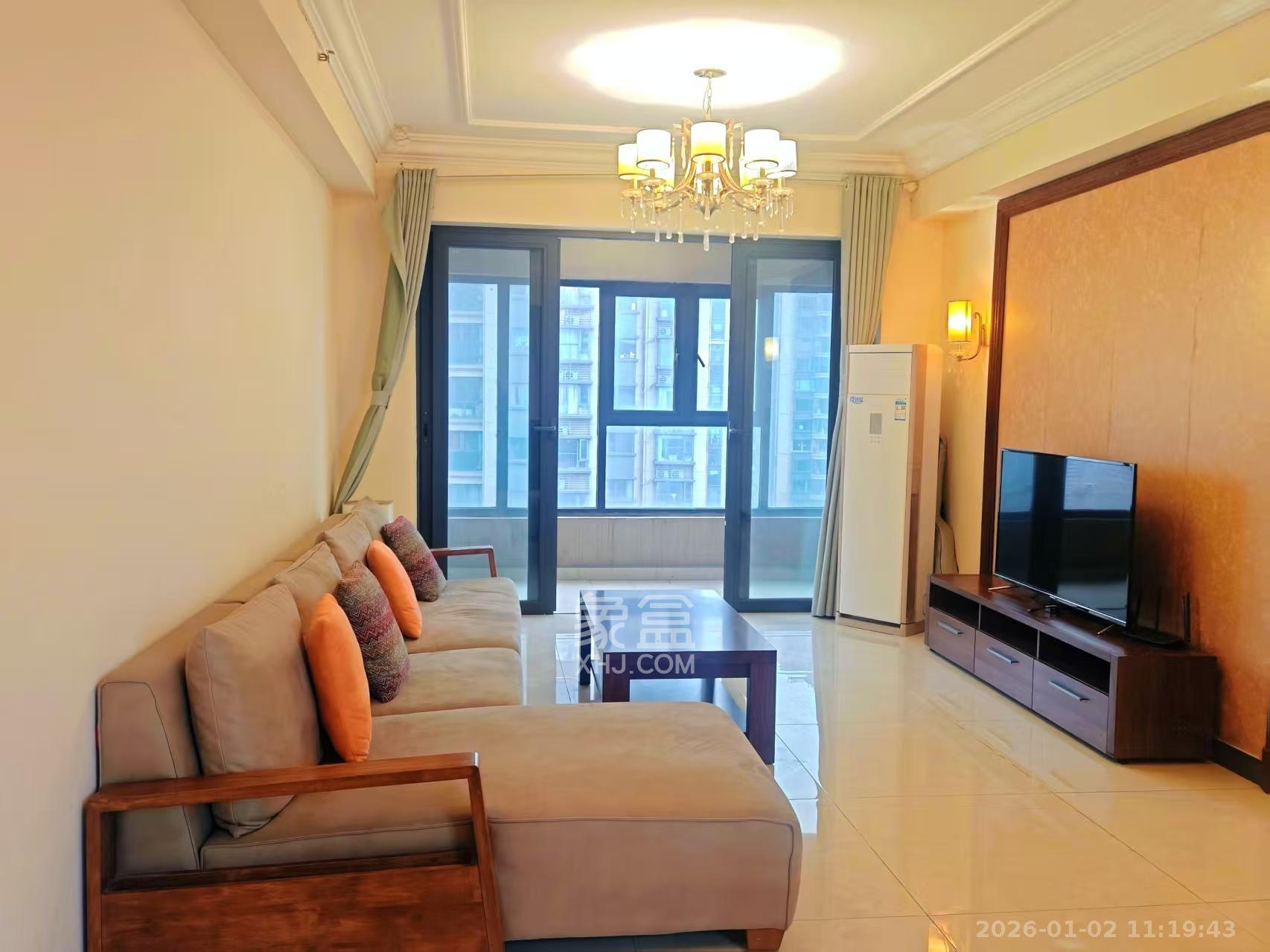 恒大御景半岛锦绣苑  1室2厅2卫    3000.0元/月