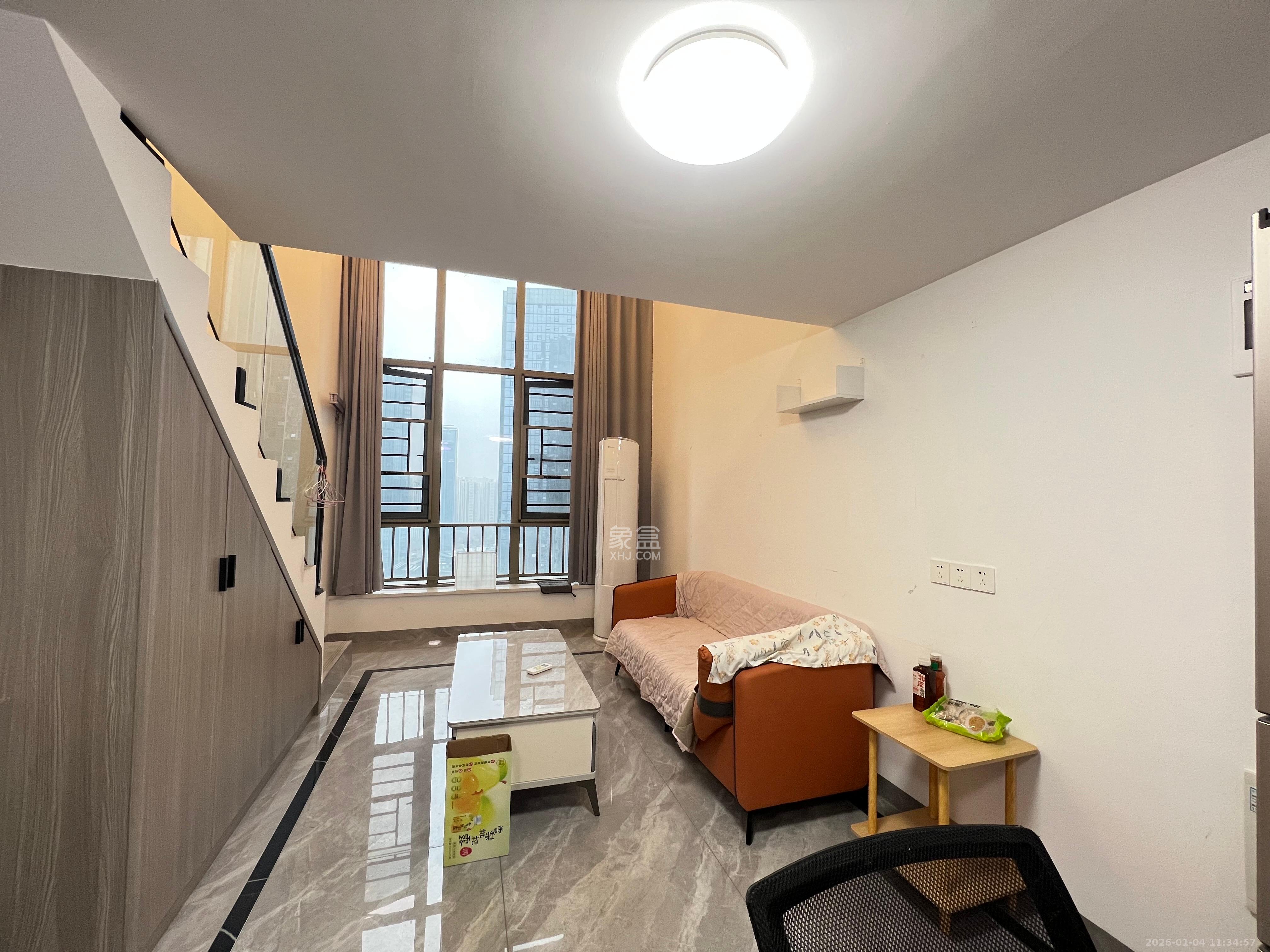 梅溪湖金茂湾  1室1厅1卫    1500.0元/月