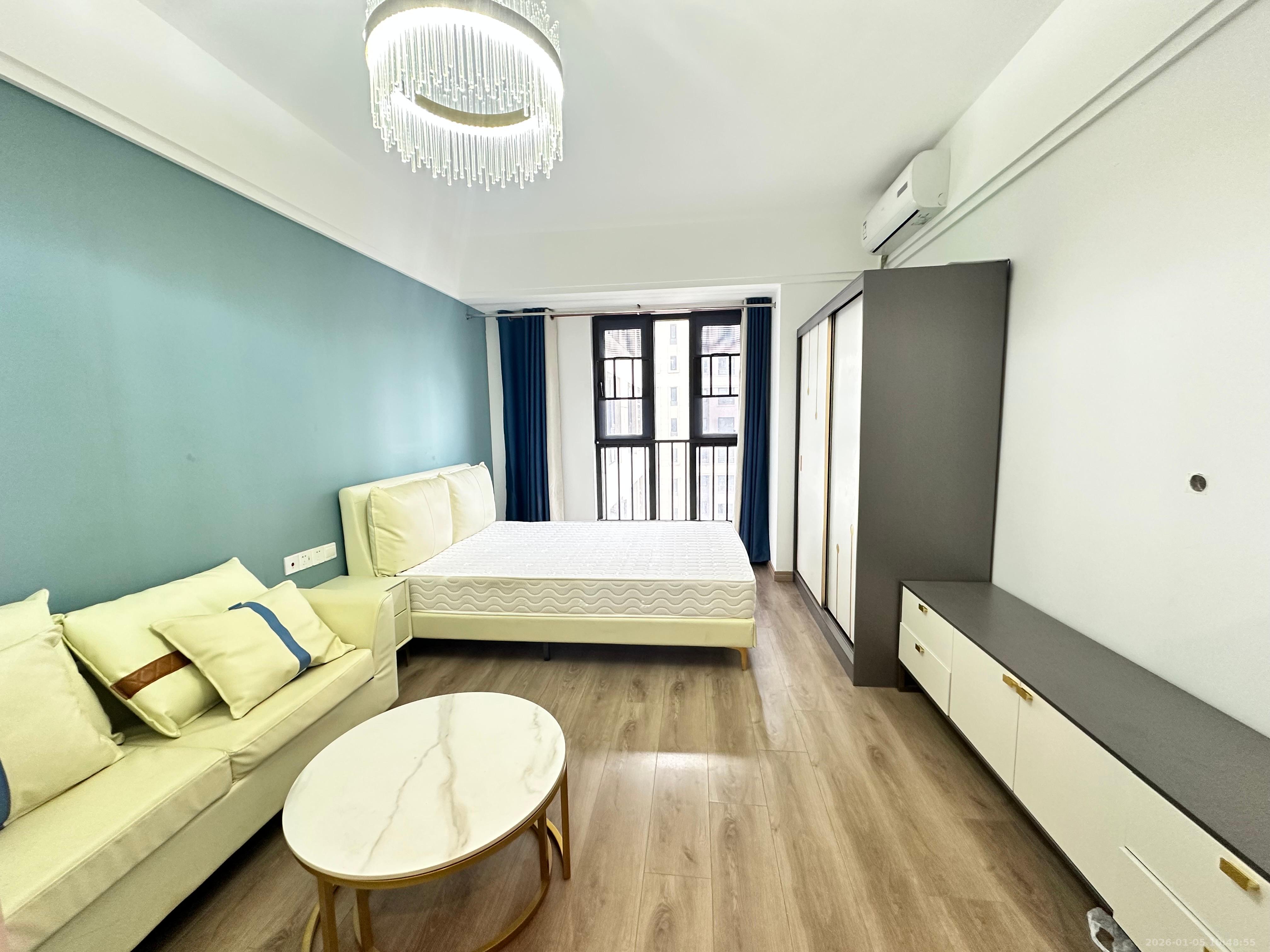 新城和樾（新城和樾公馆）  1室1厅1卫    1100.0元/月