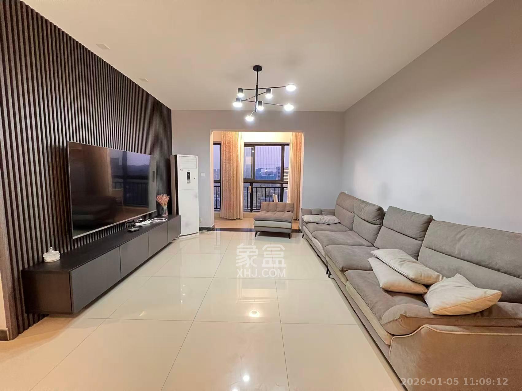 锦湘国际星城三期（锦绣苑）  2室2厅1卫    2500.0元/月