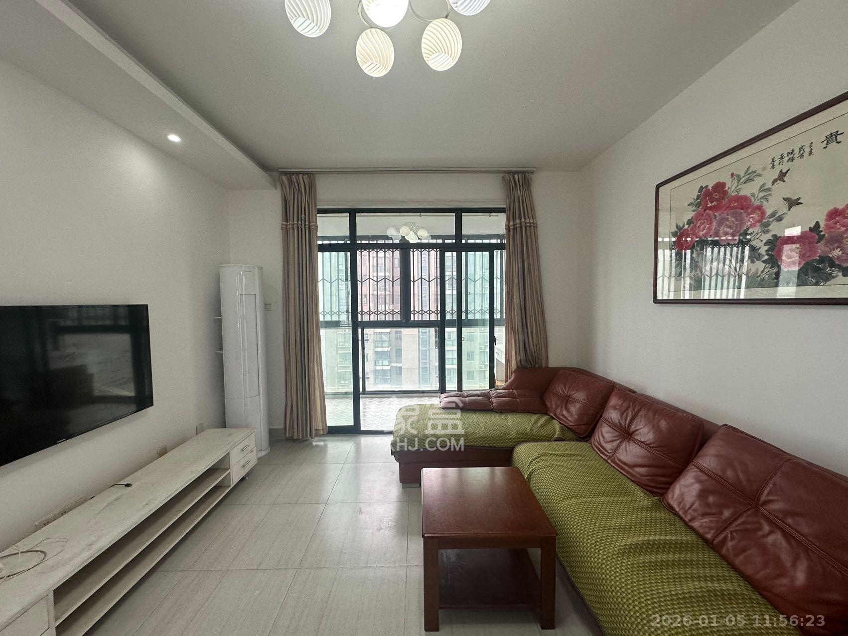 湘江世纪城悦江苑  2室2厅1卫    2100.0元/月