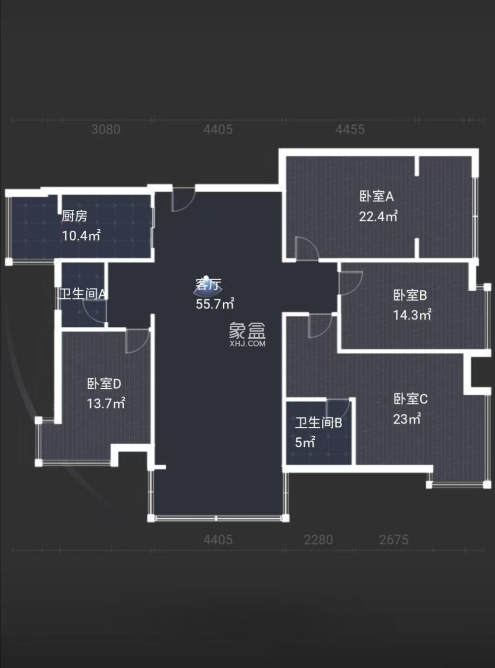 磐龙生态社区  4室2厅2卫    48.0万