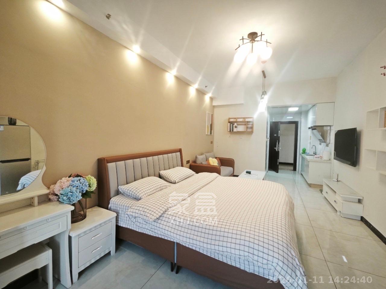 梅溪国际公寓（步步高新天地）  1室1厅1卫    1600.0元/月