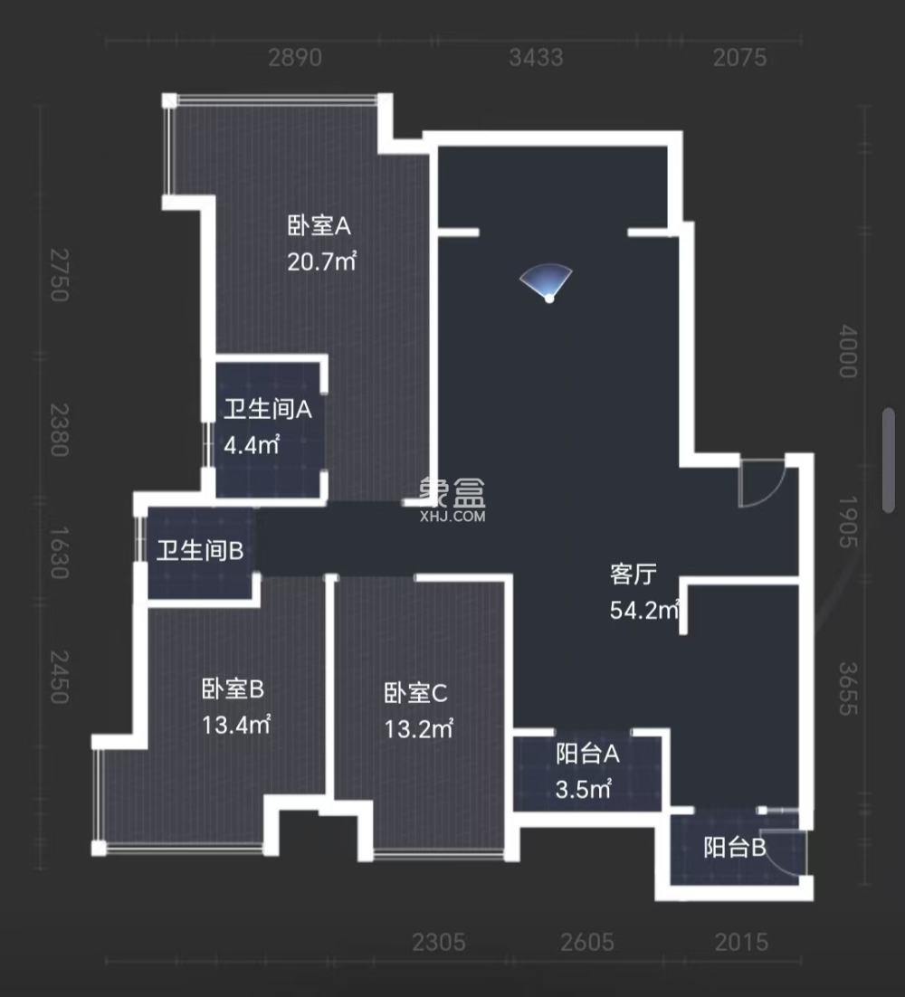 磐龙生态社区  3室2厅2卫    46.5万