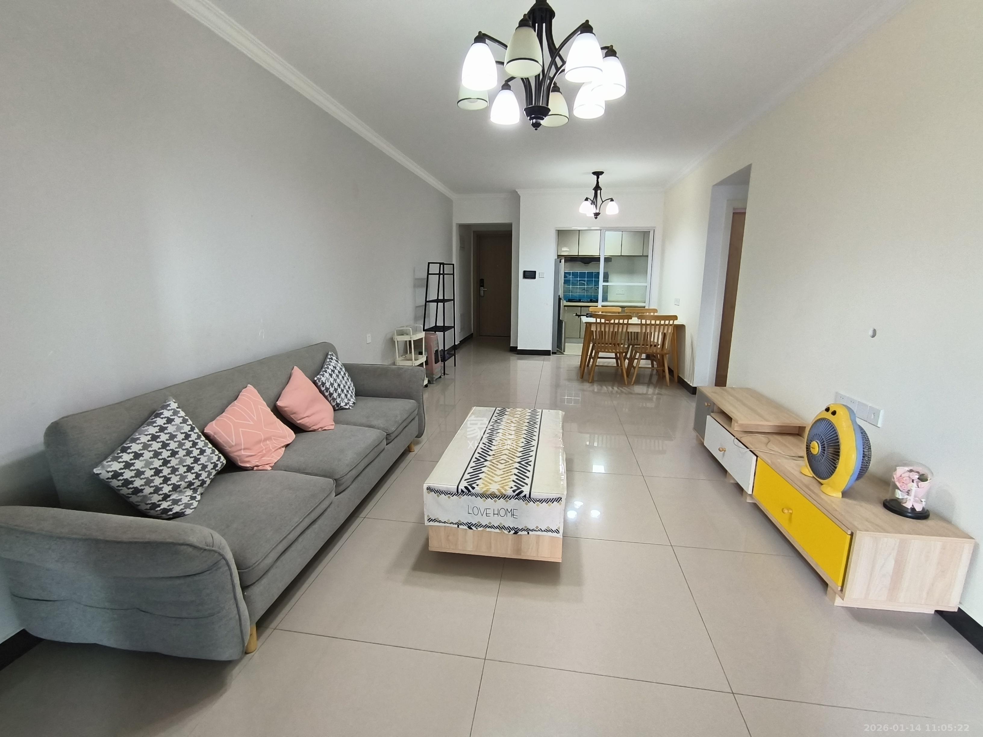 时代倾城三期  2室2厅1卫    1800.0元/月