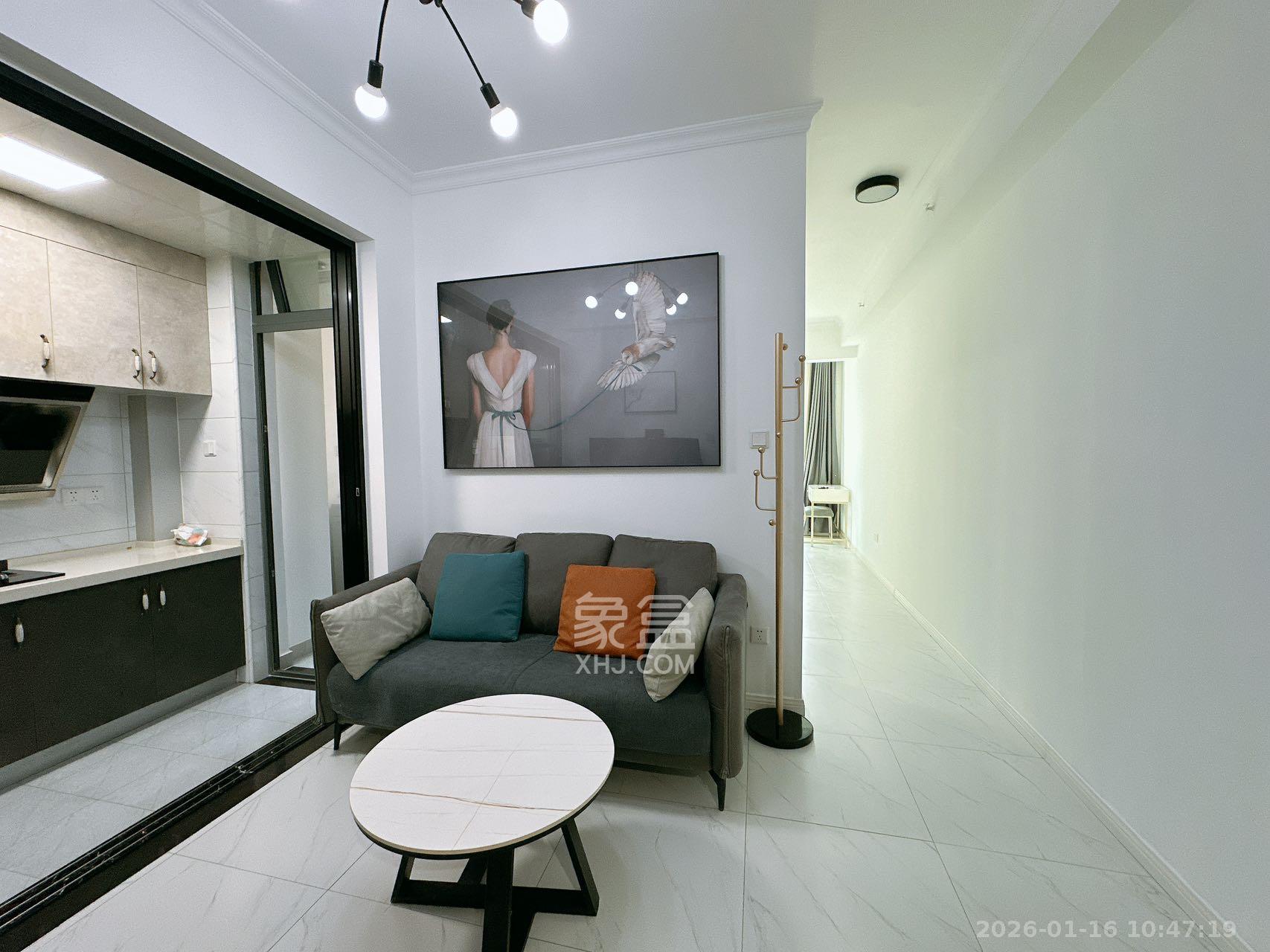 里约荟   43.69㎡      1900.0元/月