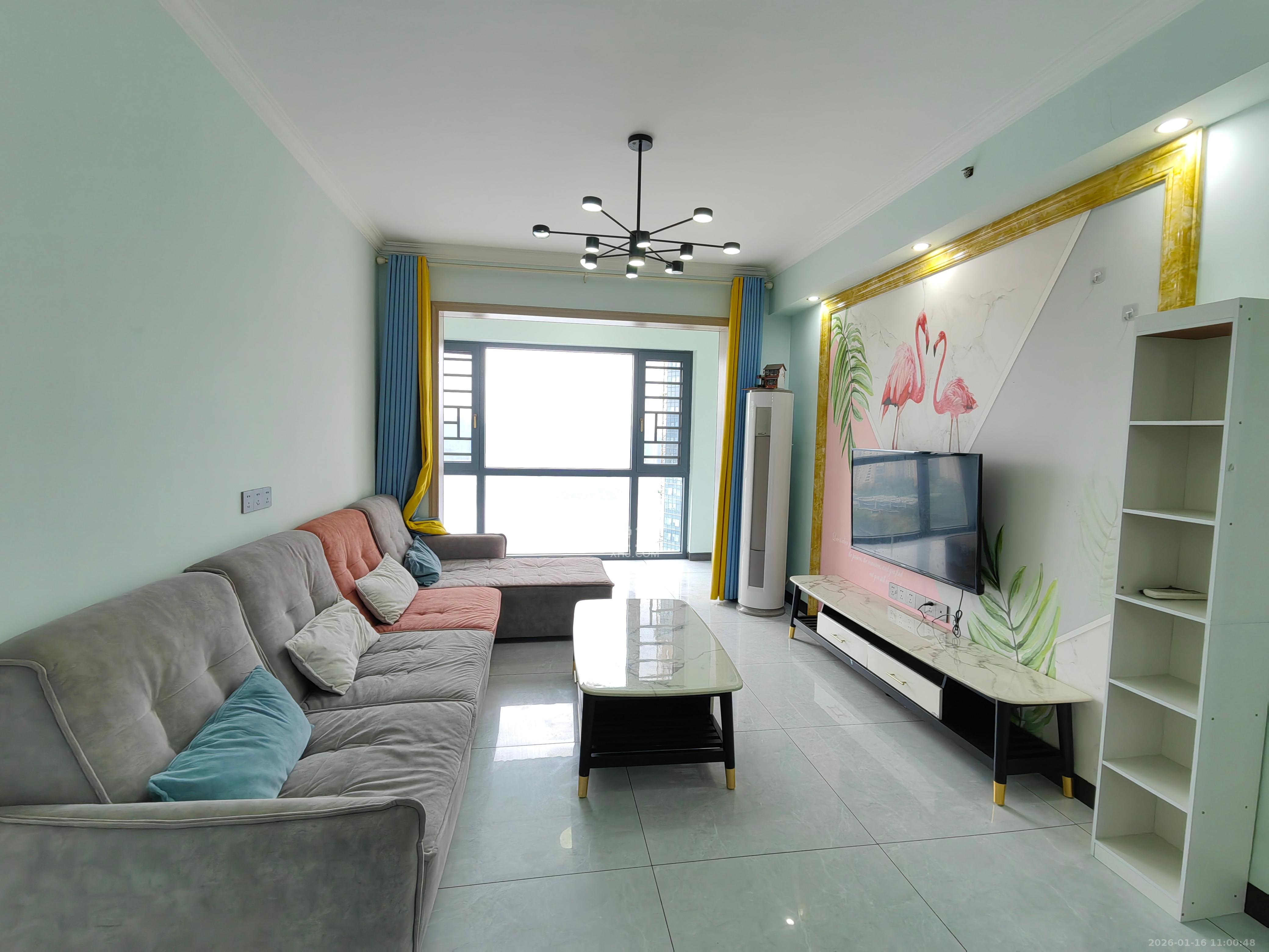 中建梅溪湖中心  3室2厅1卫    3400.0元/月