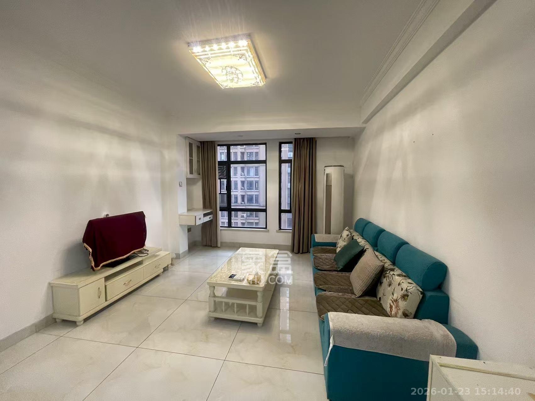 湘域城邦（湘域国际中心）  2室2厅1卫    3400.0元/月