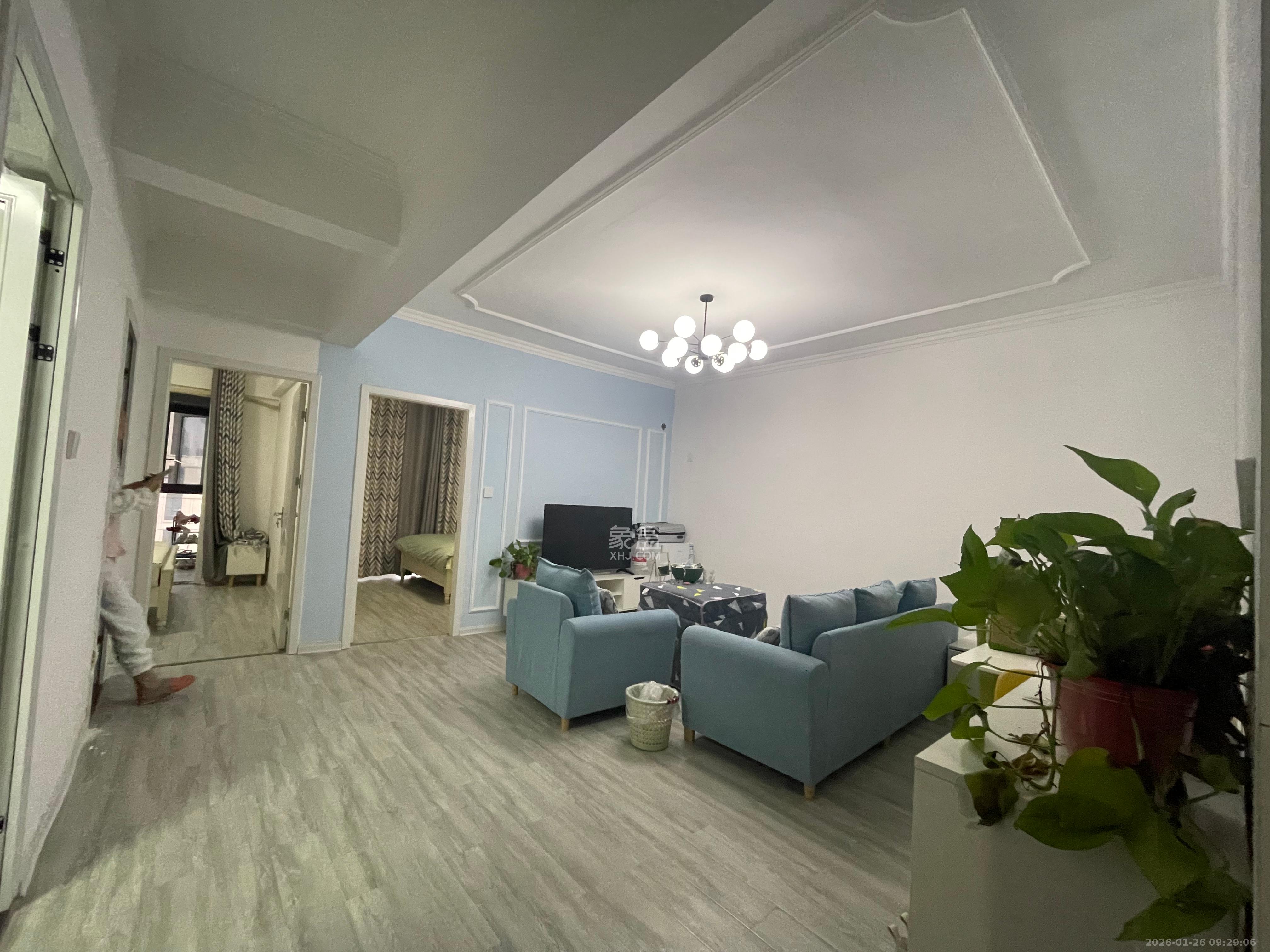 建发中央公园（建发美地）  2室2厅1卫    2800.0元/月