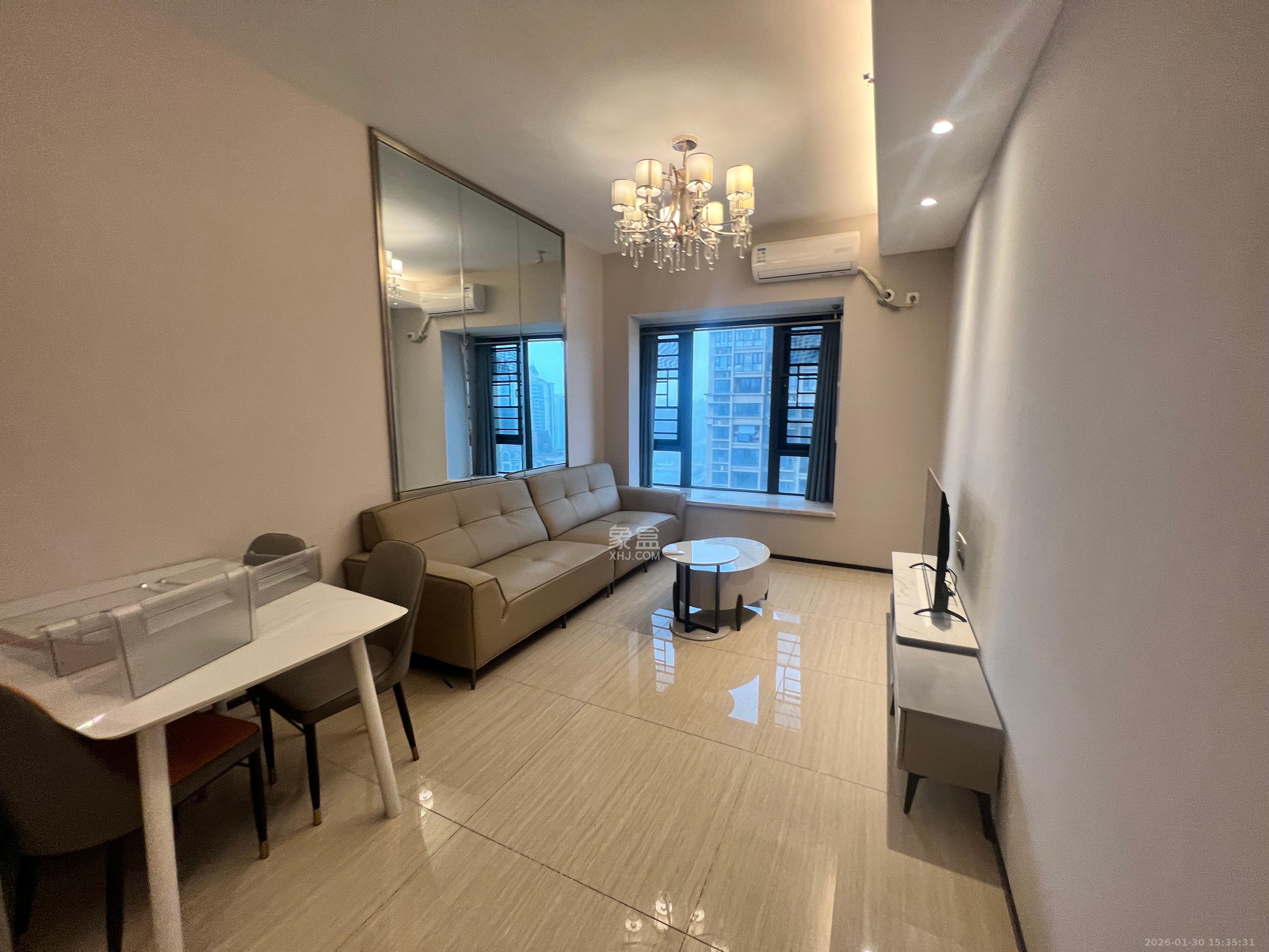 恒大国际广场  1室1厅1卫    2200.0元/月