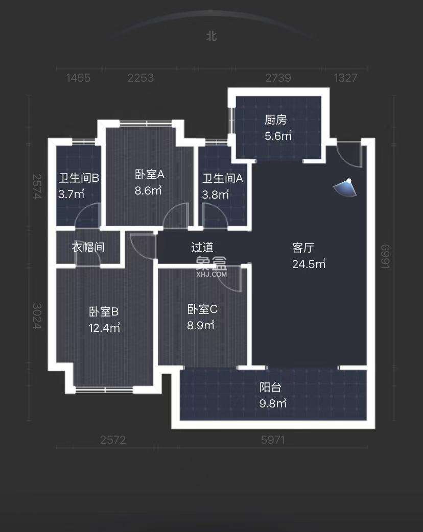 城发翰林府  3室2厅2卫    41.0万