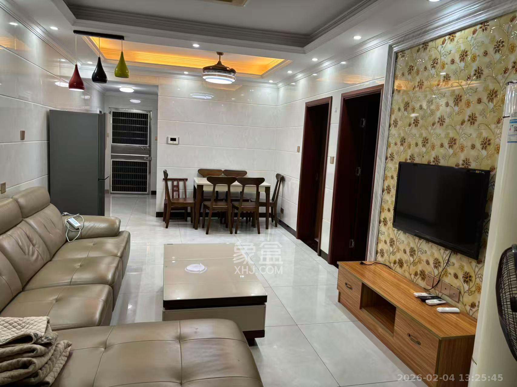 洋湖和园（福联嘉苑）  2室2厅1卫    2000.0元/月