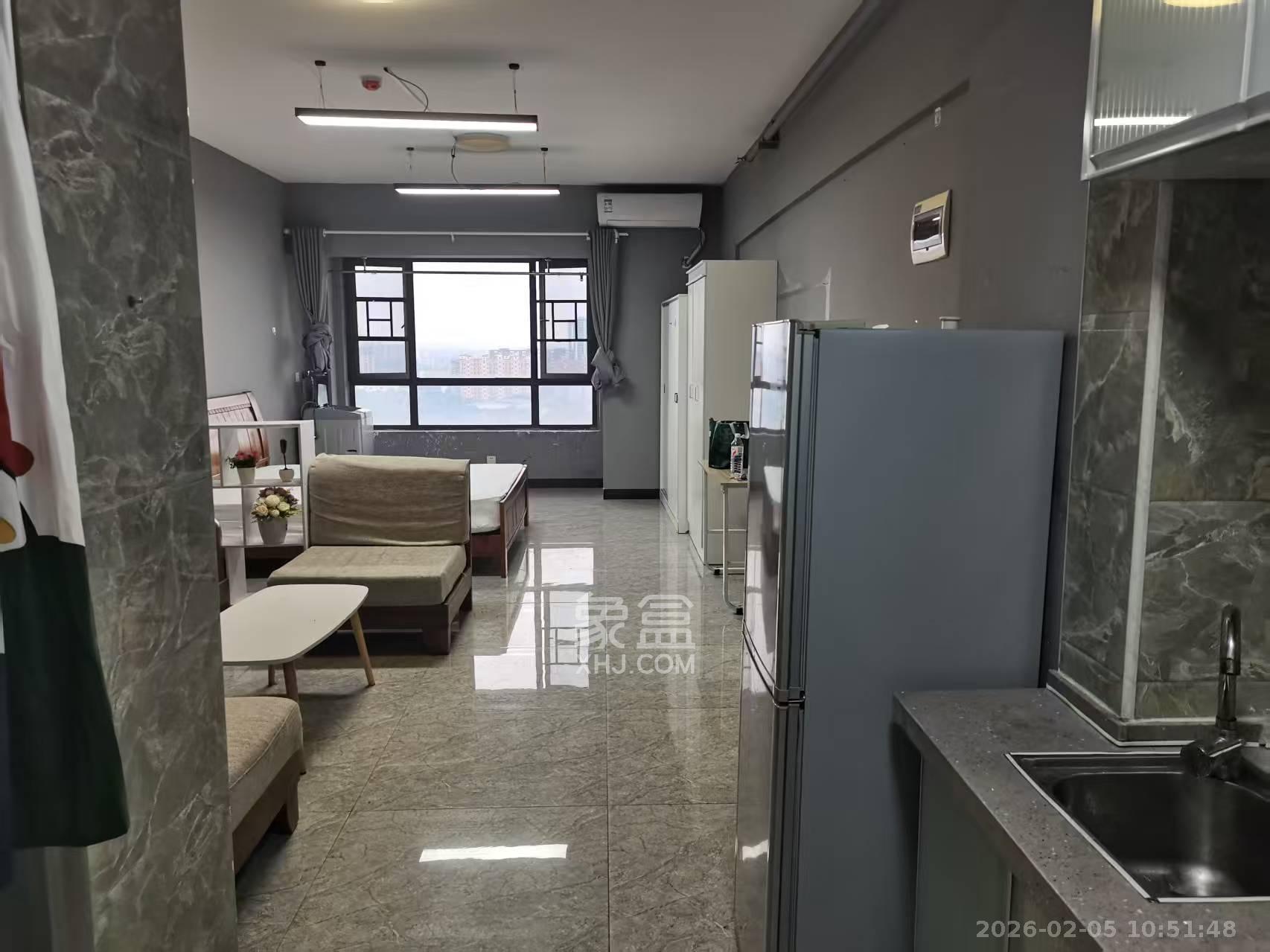 九峰远见  1室1厅1卫    1500.0元/月