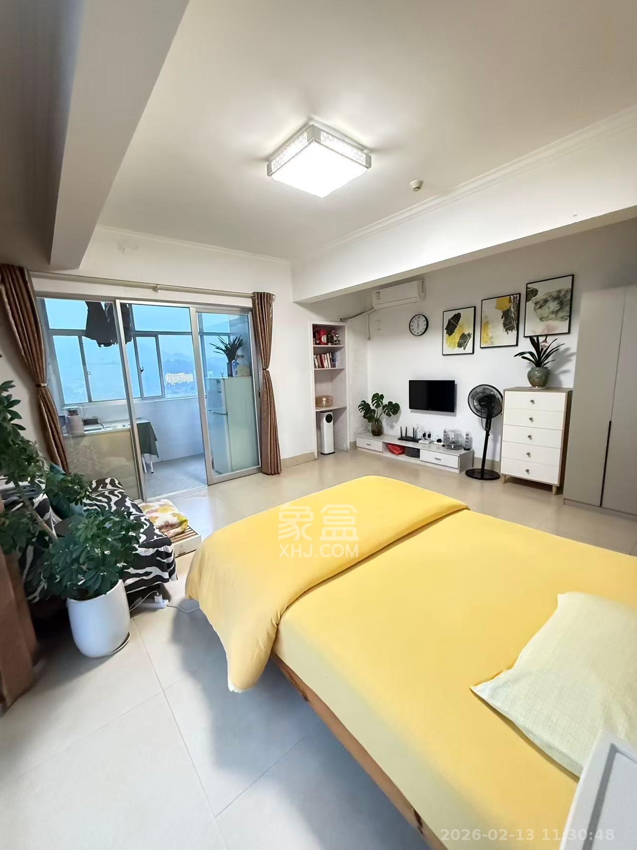 观湖公寓  1室1厅1卫    1600.0元/月