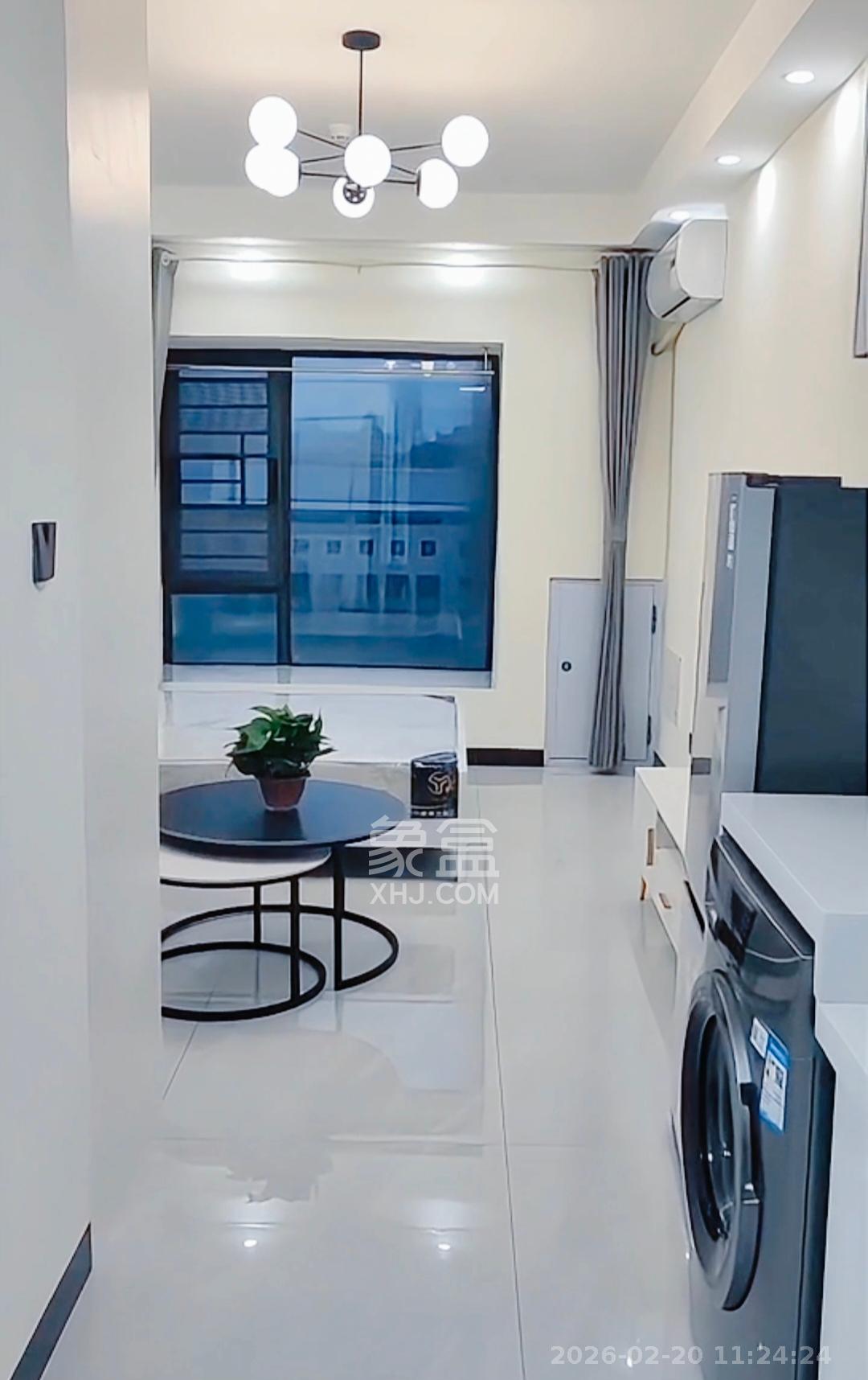 碧桂园城市之光  1室0厅1卫    1500.0元/月