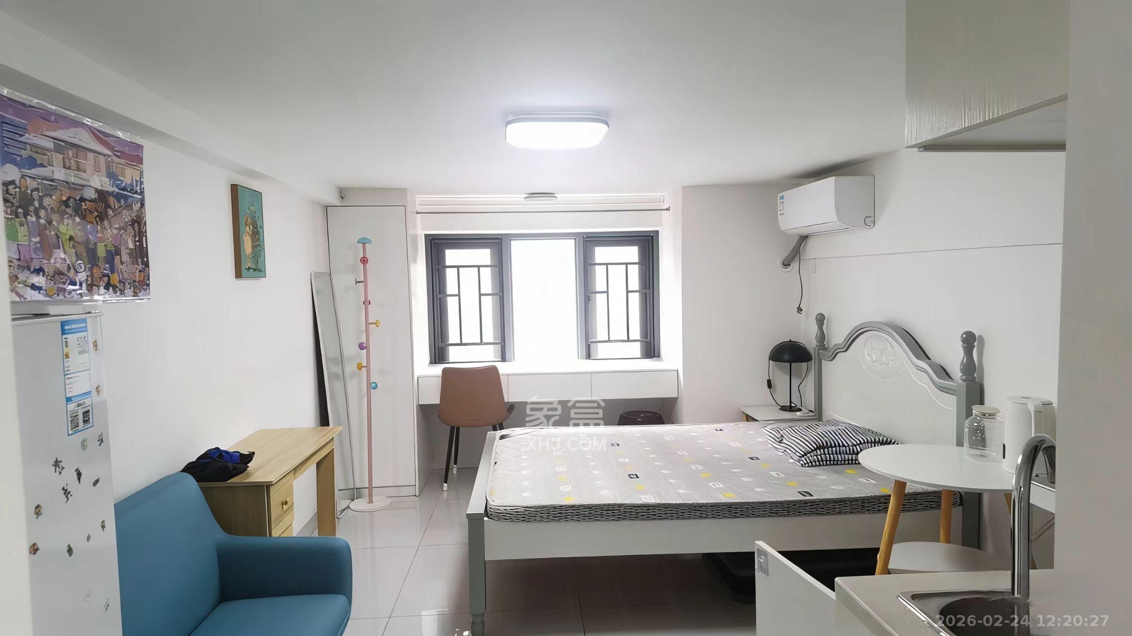 清控湖山雅居北区  1室1厅1卫    1200.0元/月