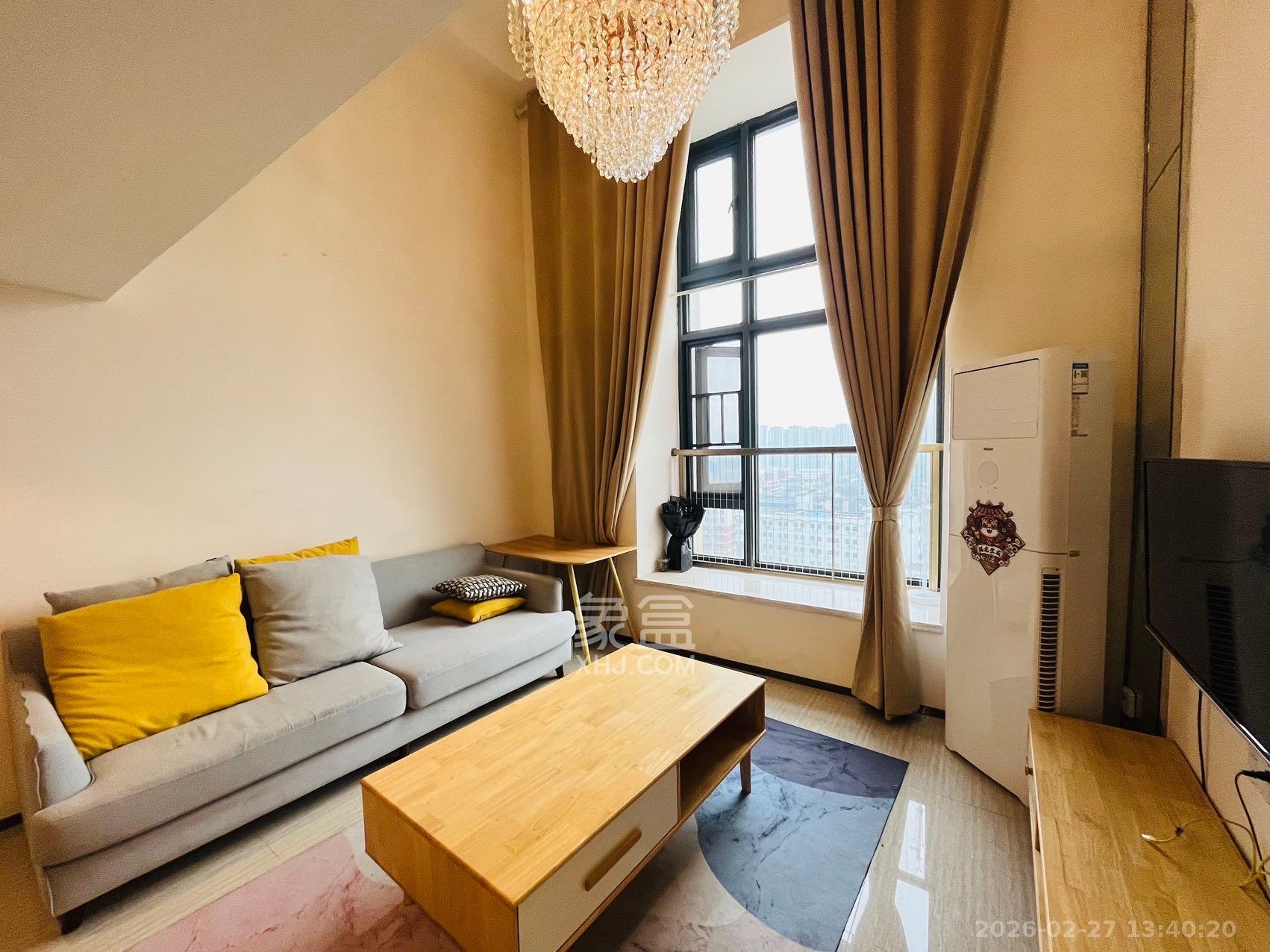 恒大江湾   45.0㎡      2000.0元/月