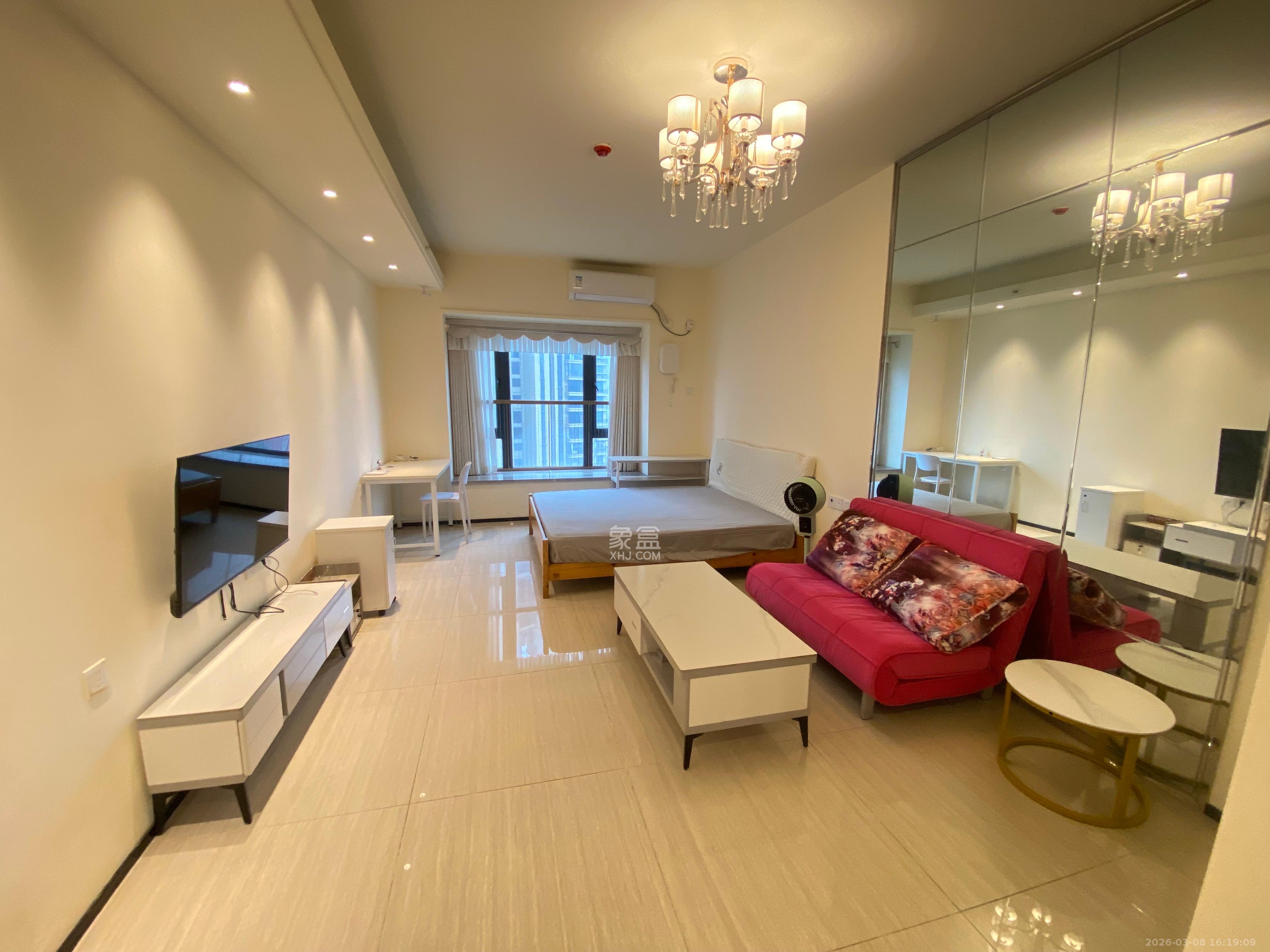 恒大清澜苑（恒大御景半岛四期）  1室1厅1卫    1500.0元/月