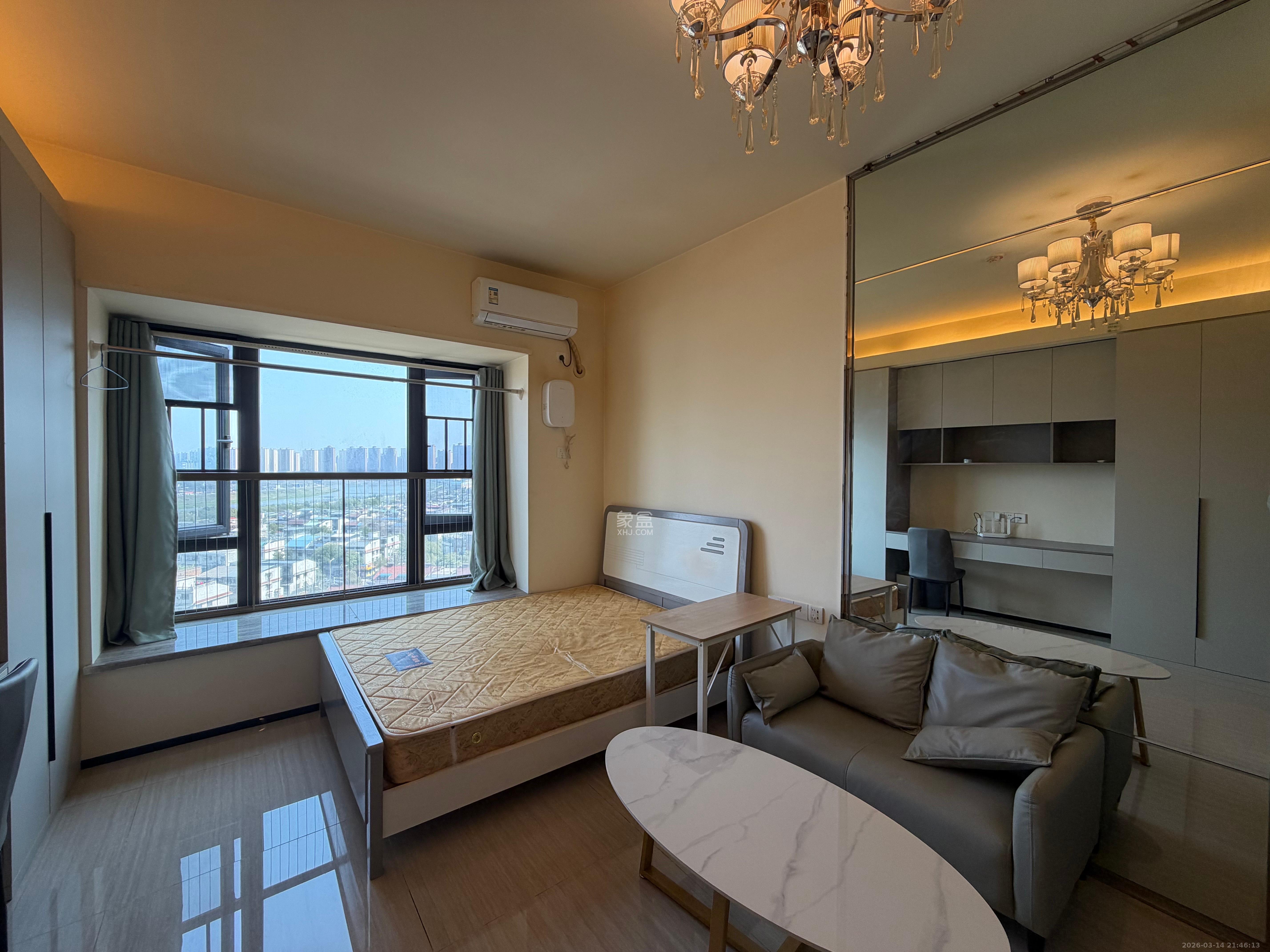 恒大清澜苑（恒大御景半岛四期）  1室0厅0卫    1500.0元/月