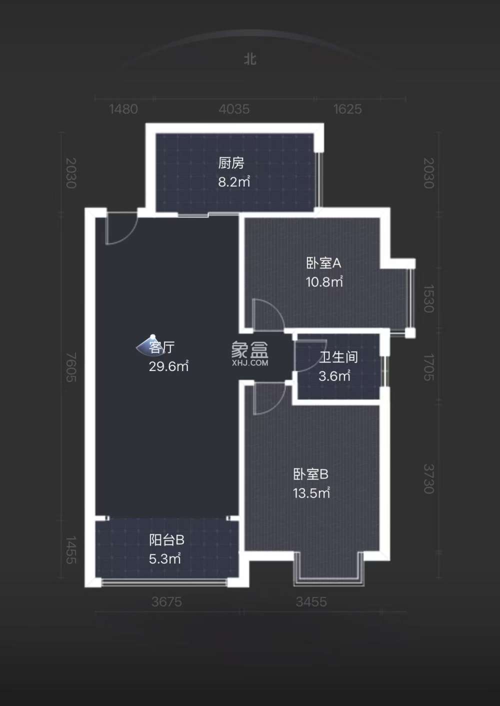 山水洲城华晨第一城  2室2厅1卫    33.0万