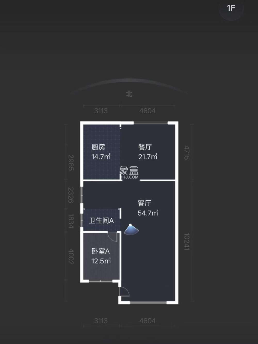 山水洲城华晨第一城  1室0厅0卫    298.0万