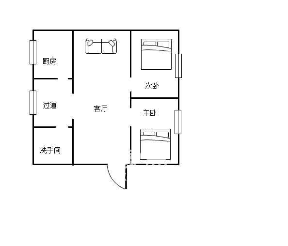 水竹一村 水竹一村室内图2