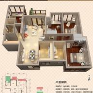 荣和悦澜山户型图