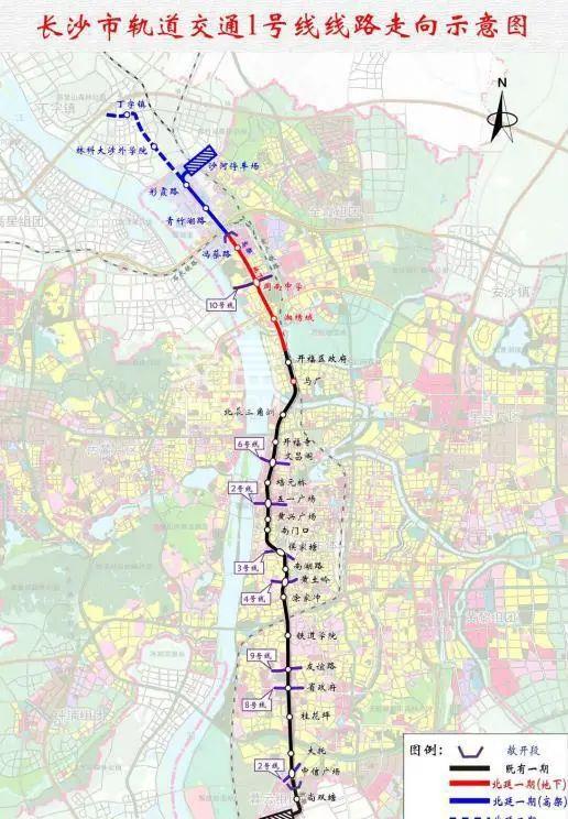 长沙地铁1号线北延线又有新消息啦