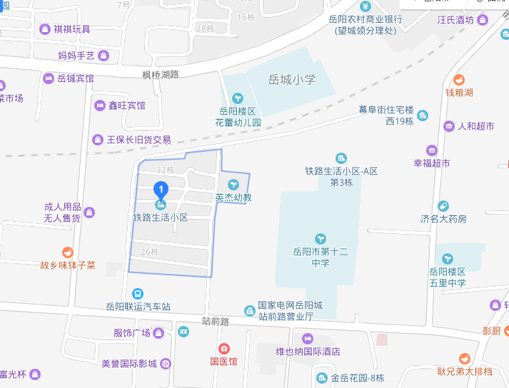 铁路生活小区室内图2