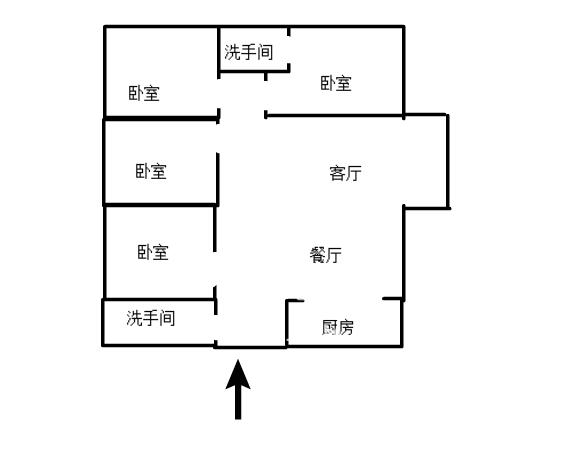 山水洲城华晨第一城室内图2