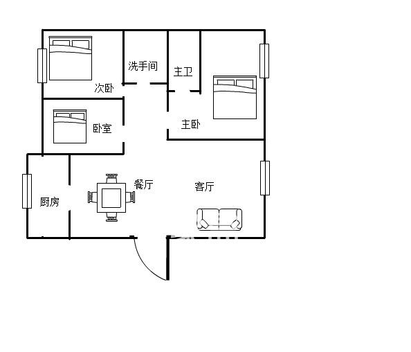 四季花园室内图2