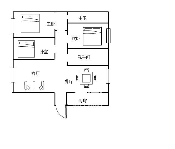 晋合湘水湾一期室内图2