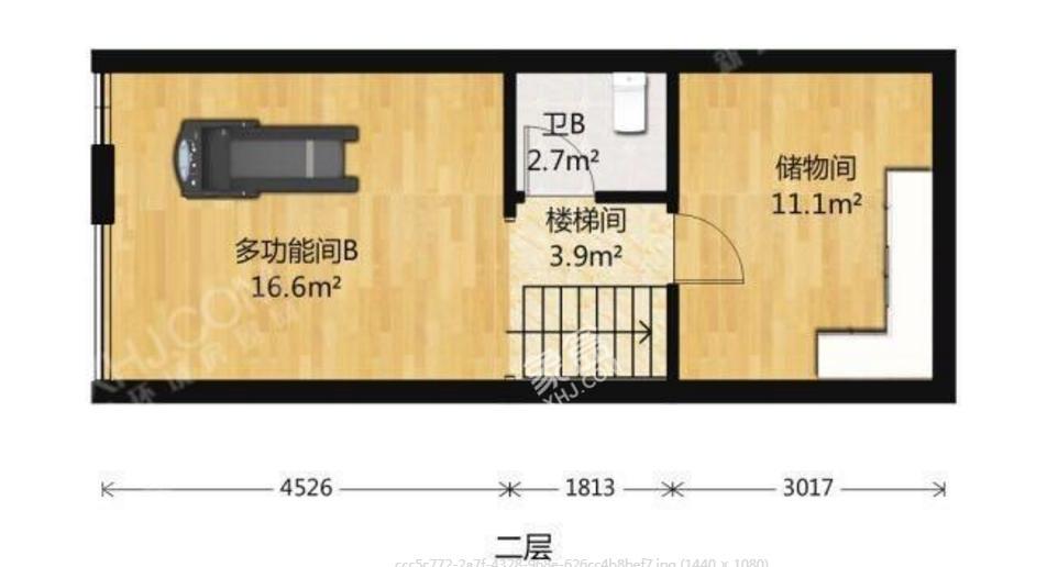 汇锦广场  1室1厅1卫   2100.00元/月室内图1