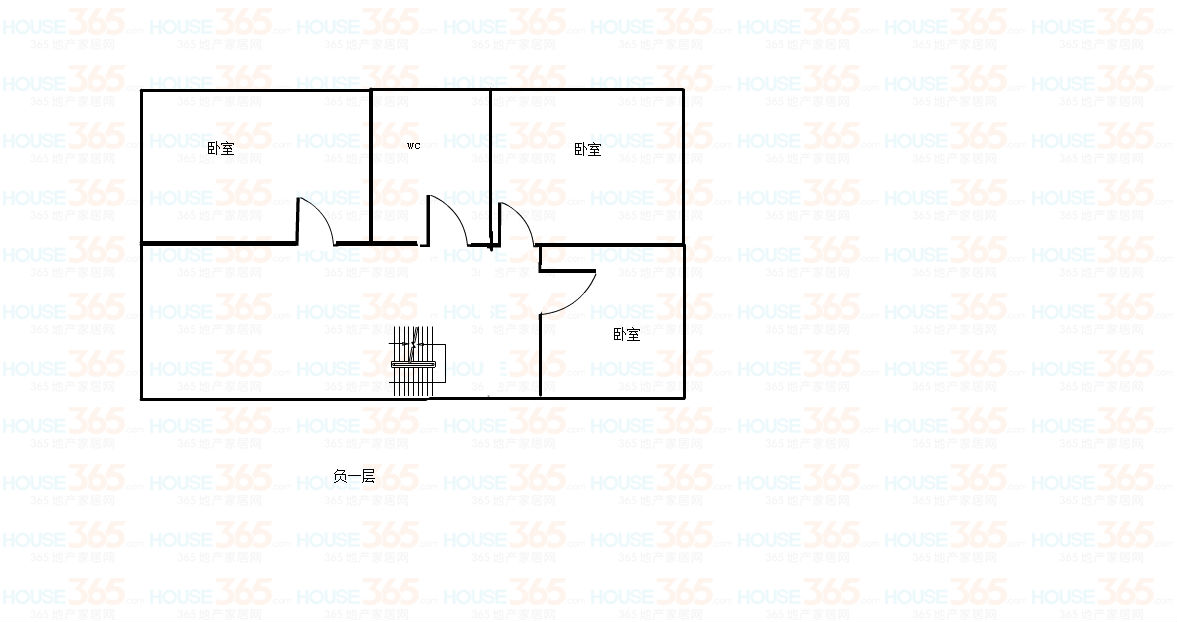 金沙大境湾  3室2厅2卫   410.00万户型图