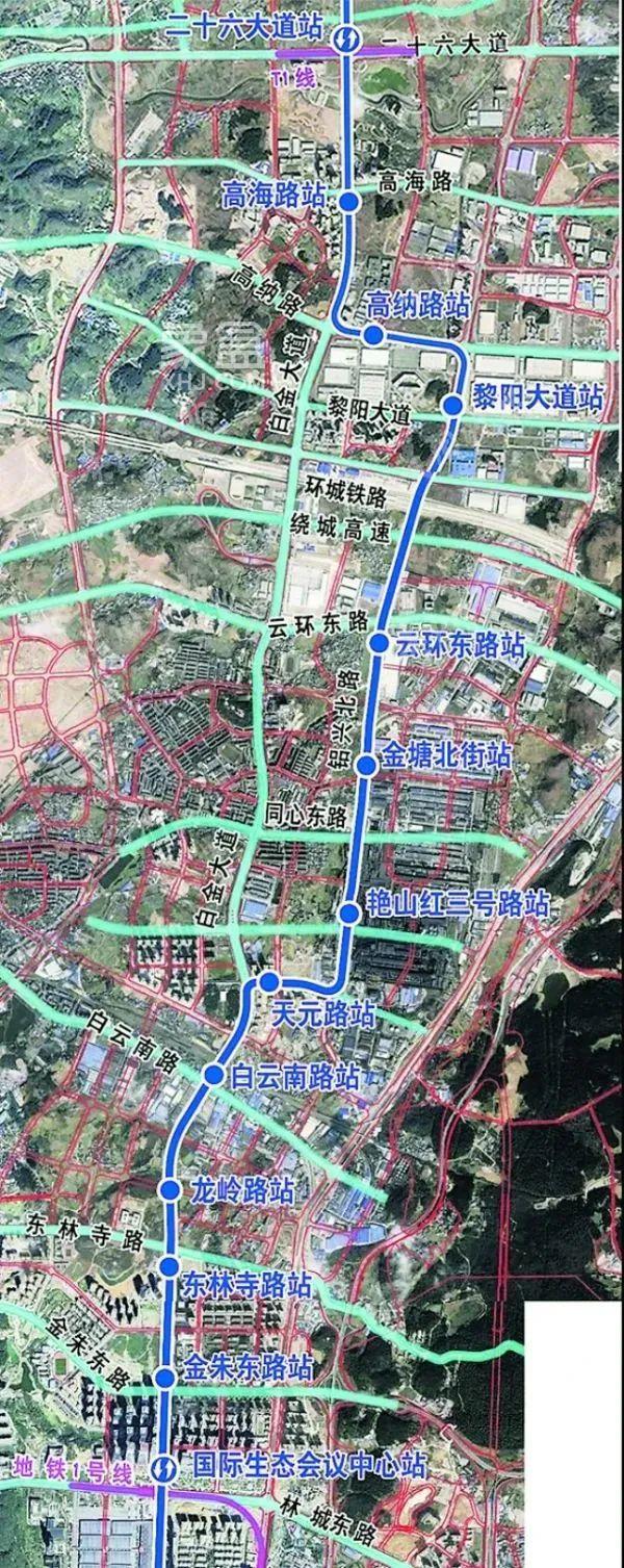 全长10.92千米，投资近23亿元，贵阳市有轨电车T2线新进展