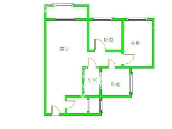 中信城佐岸  3室2厅2卫   2200.00元/月室内图1