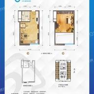 威宁龙岗东邻家广场户型图