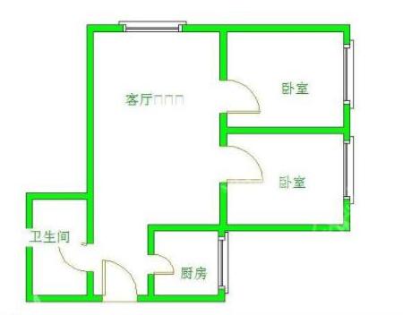 保利叶语  3室2厅1卫   2600.00元/月室内图1