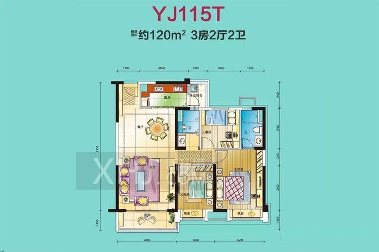 碧桂园南城首府户型图