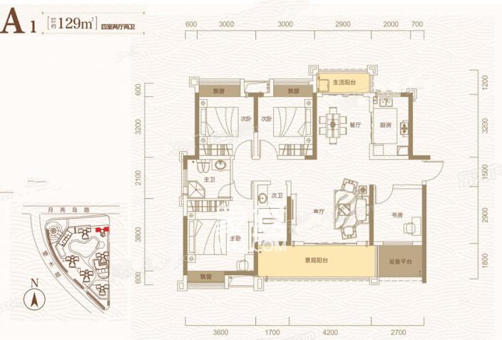 润和又一城户型图