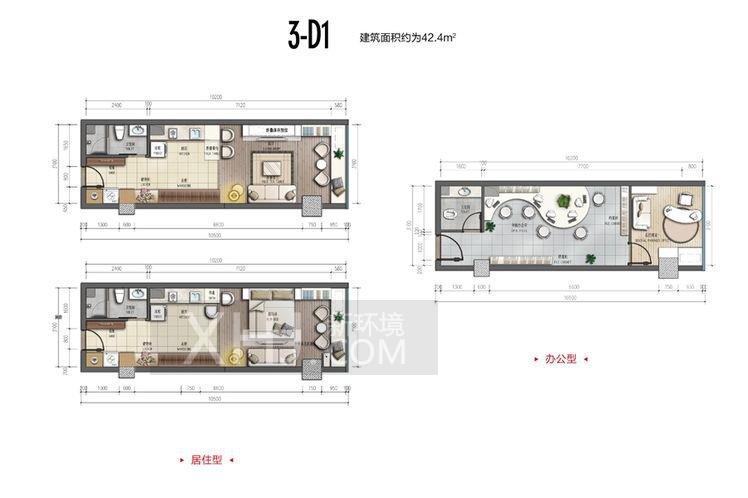 宇成朝阳广场户型图