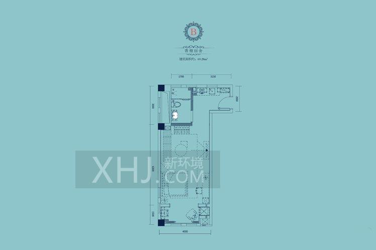 旷远洋湖18克拉户型图