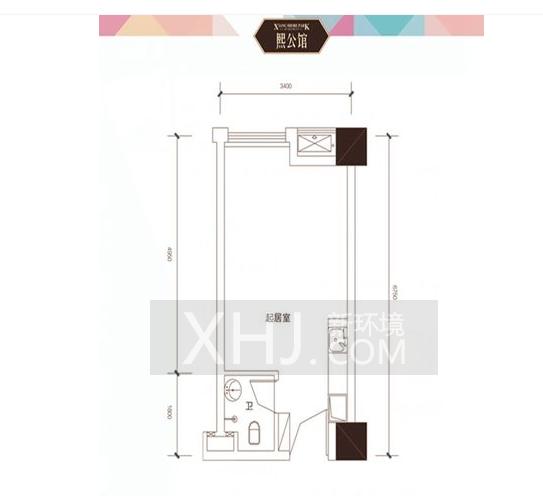 湘熙水郡（观澜海赋家园）户型图