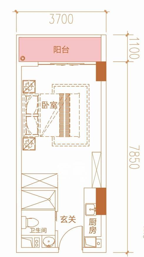 钱隆世家户型图