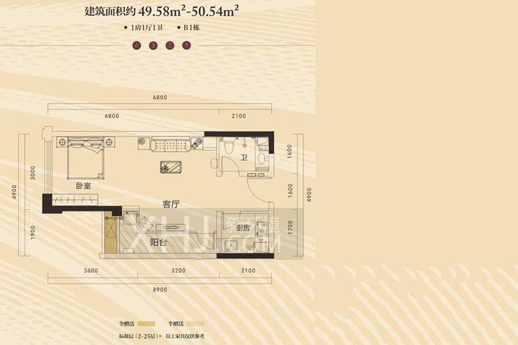 长房半岛蓝湾户型图