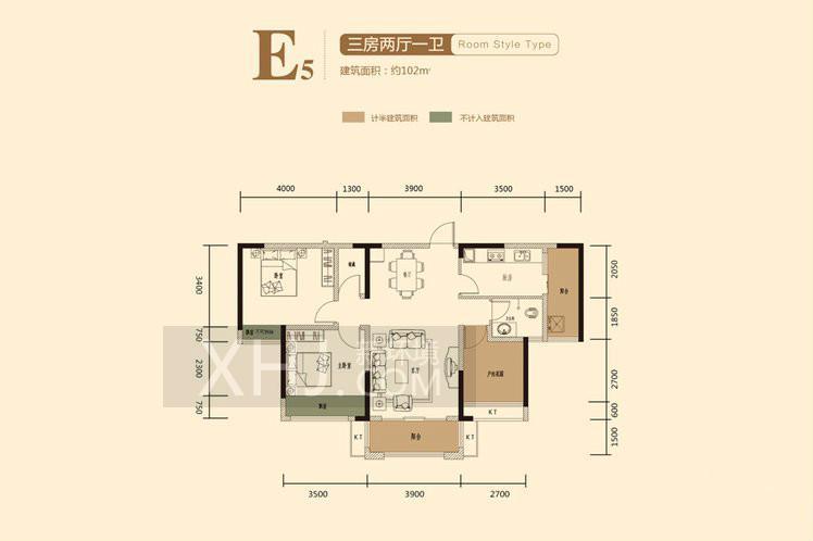 海德公园户型图