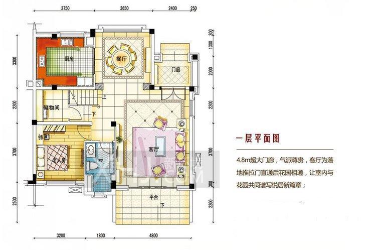 碧桂园南城首府户型图